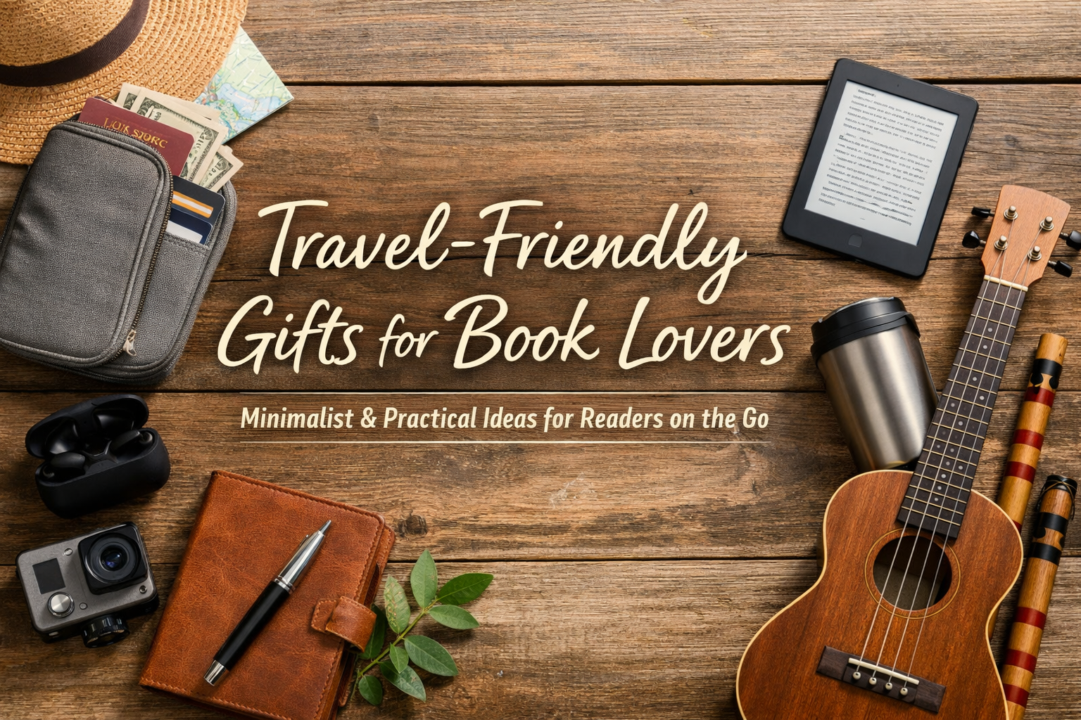 Travel-Friendly Gifts for Book Lovers: Minimalist & Practical Ideas for Readers on the Go