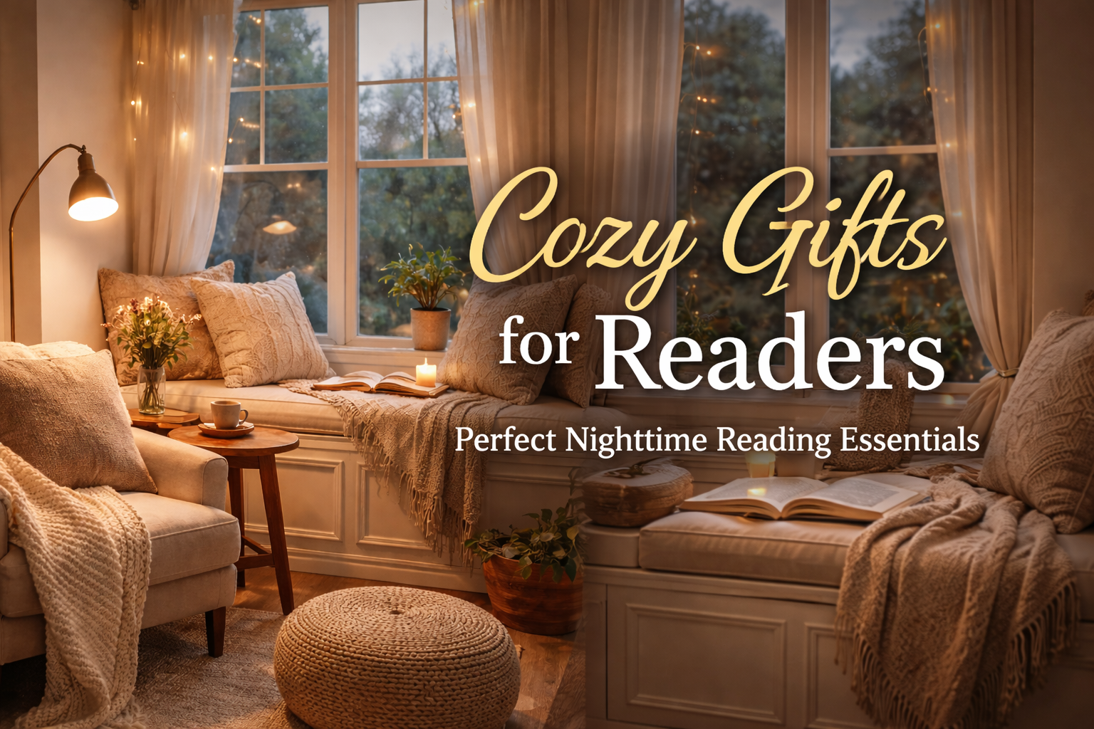 Cozy Gifts for Readers: Perfect Nighttime Reading Essentials